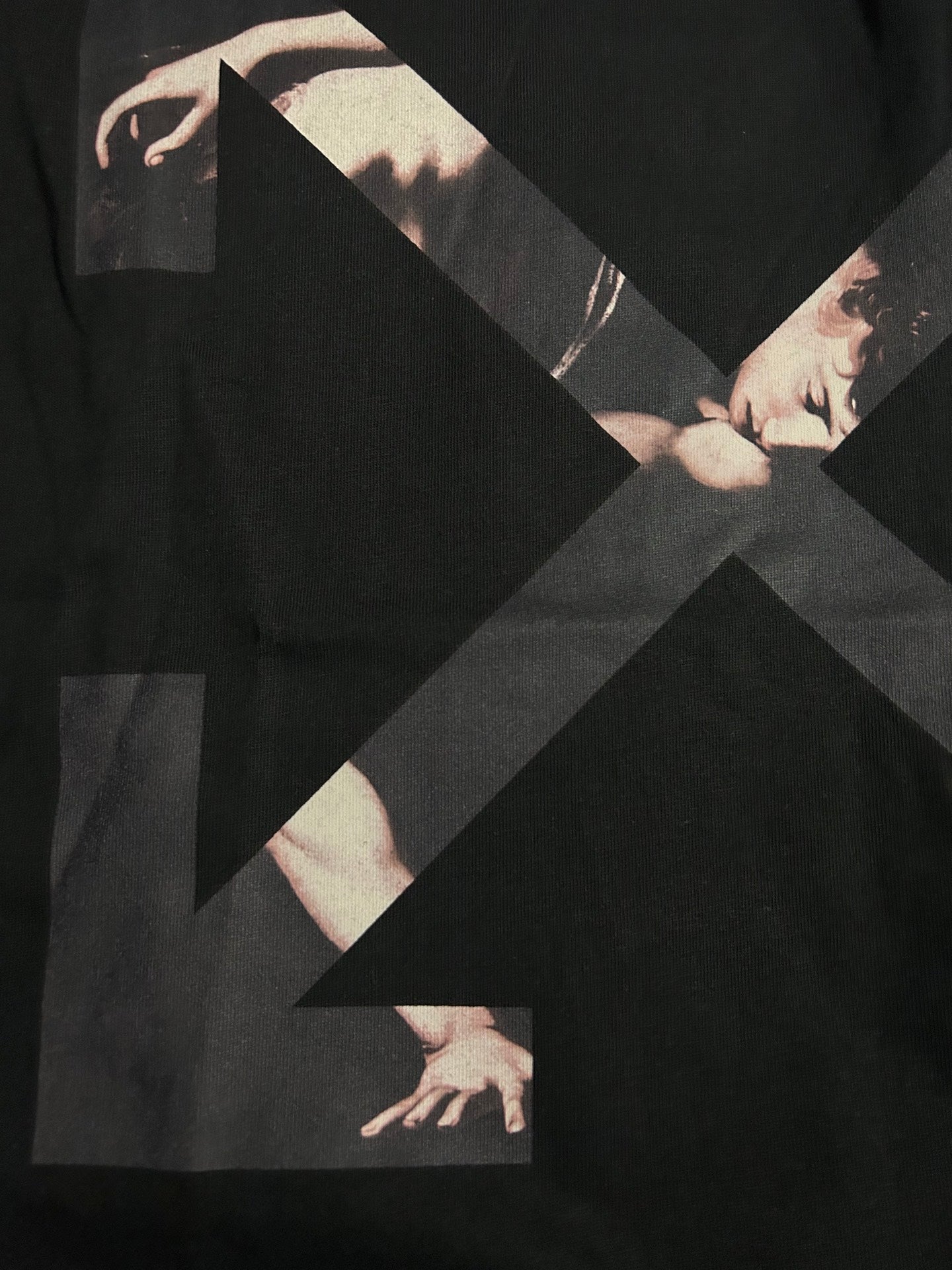Off-White Caravaggio Arrow T-Shirt 'Black'