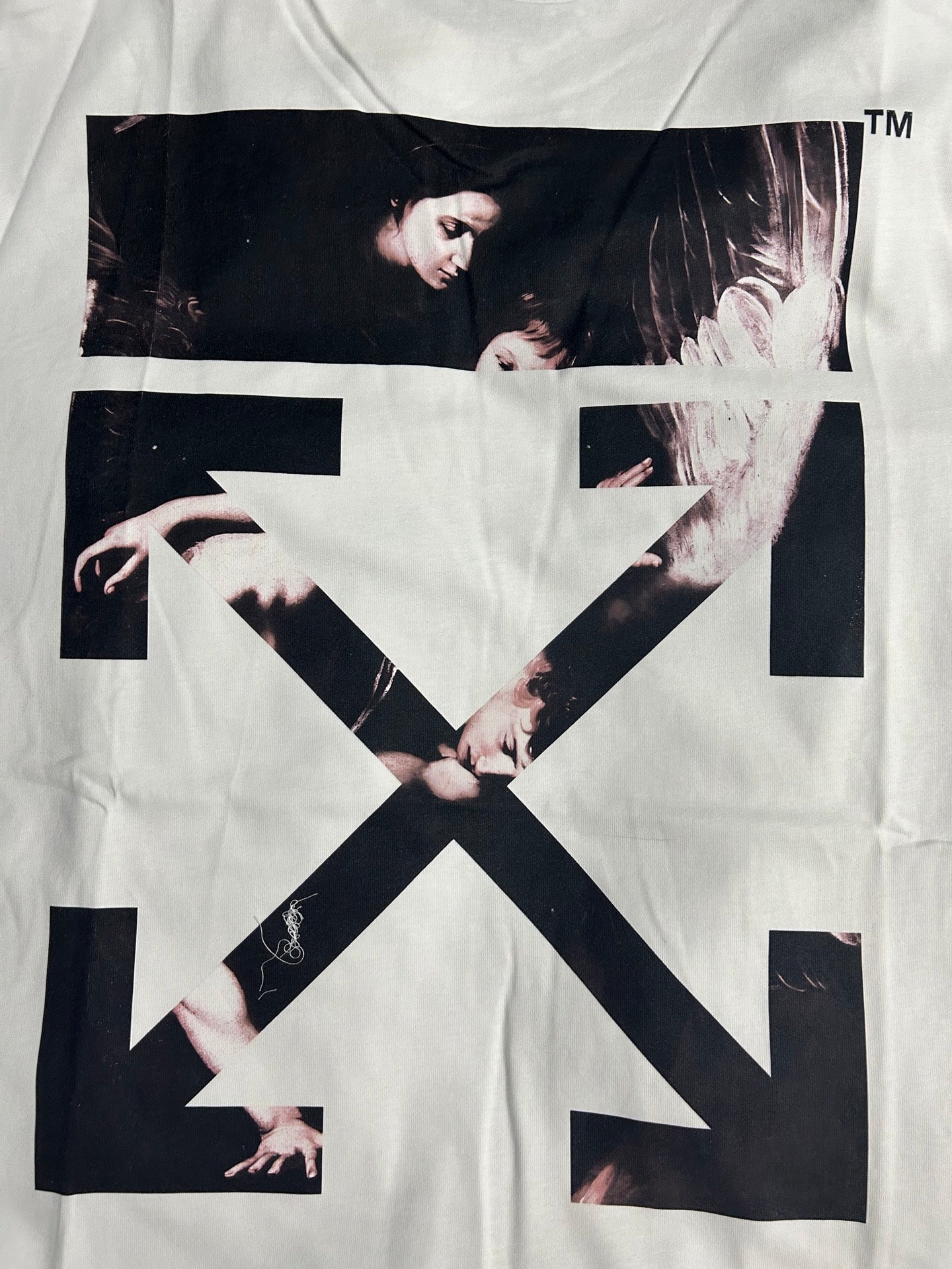 Off-White Caravaggio Arrow T-Shirt 'Black'
