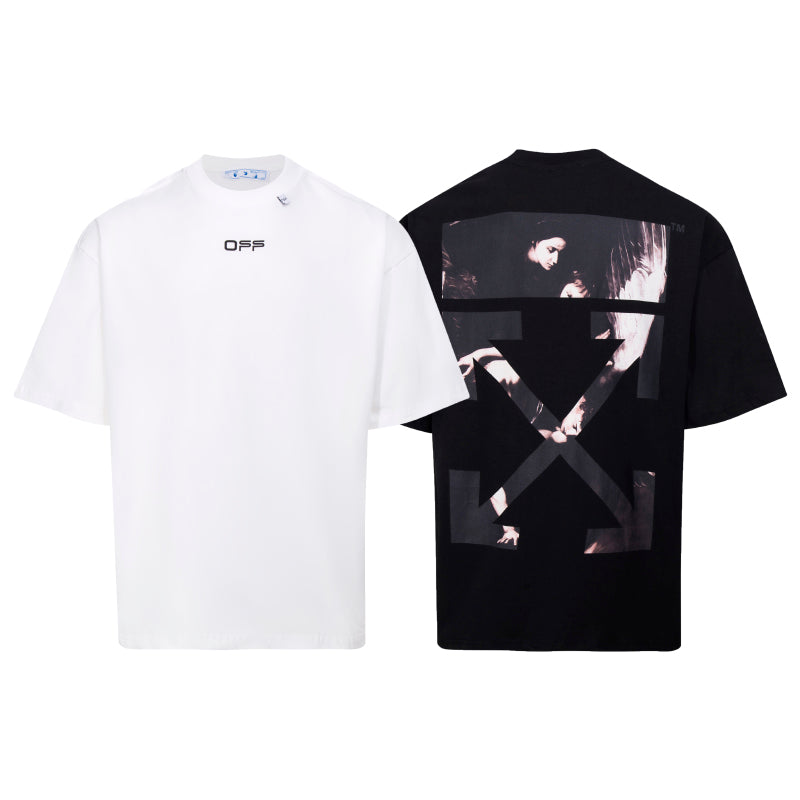 Off-White Caravaggio Arrow T-Shirt 'Black'