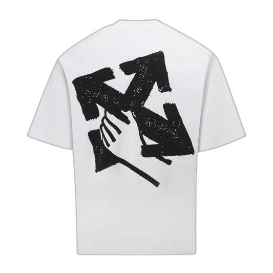 OFF-WHITE Hand Arrow TeeWhite/Black