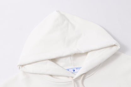 OFF-WHITE Edouard Manet Floating Studio Arrows Zip Up Hoodie
