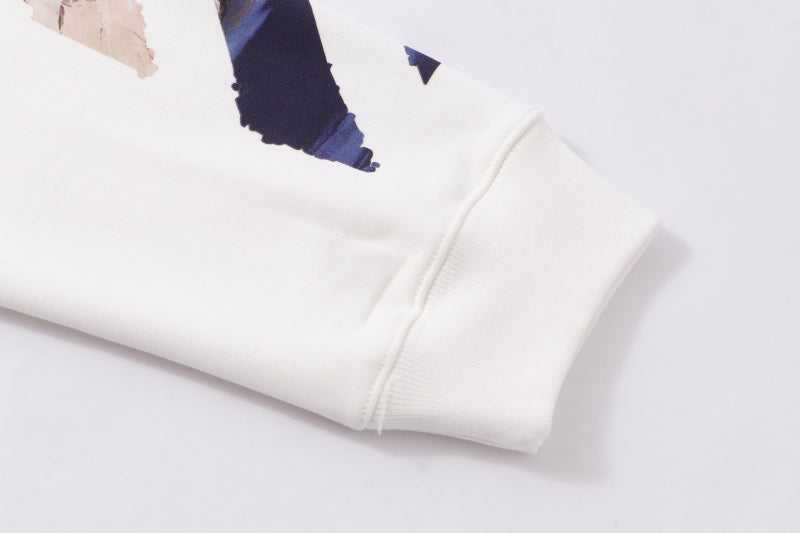 OFF-WHITE Edouard Manet Floating Studio Arrows Zip Up Hoodie