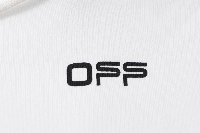 Off-WhiteBack Arrow Printing Loose