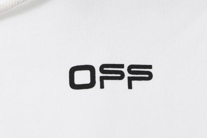 Off-WhiteBack Arrow Printing Loose