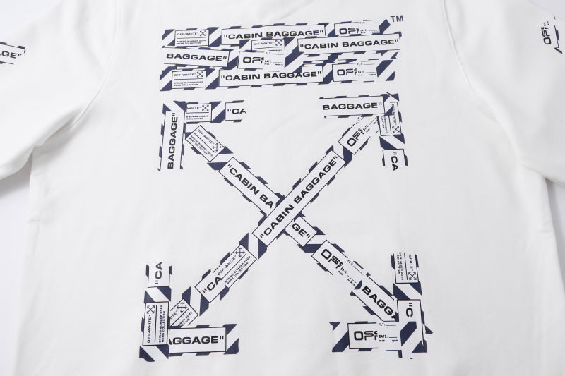 Off-WhiteBack Arrow Printing Loose