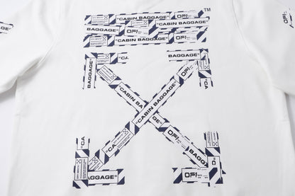 Off-WhiteBack Arrow Printing Loose