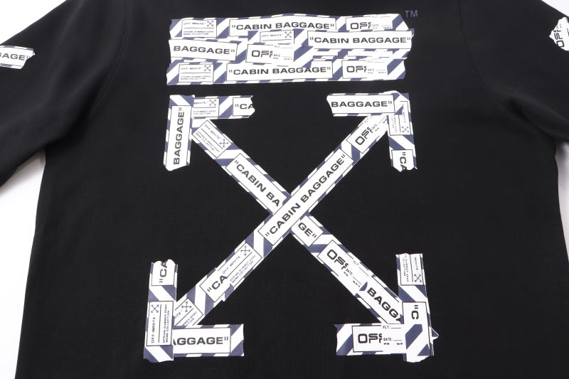 Off-WhiteBack Arrow Printing Loose