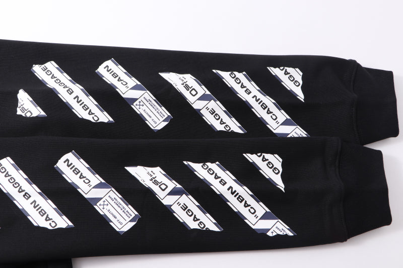 Off-WhiteBack Arrow Printing Loose