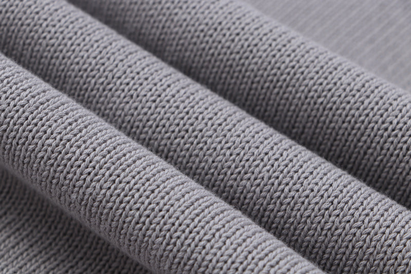 Off-WhiteSS21 Logo Pattern Round Neck Pullover Gray