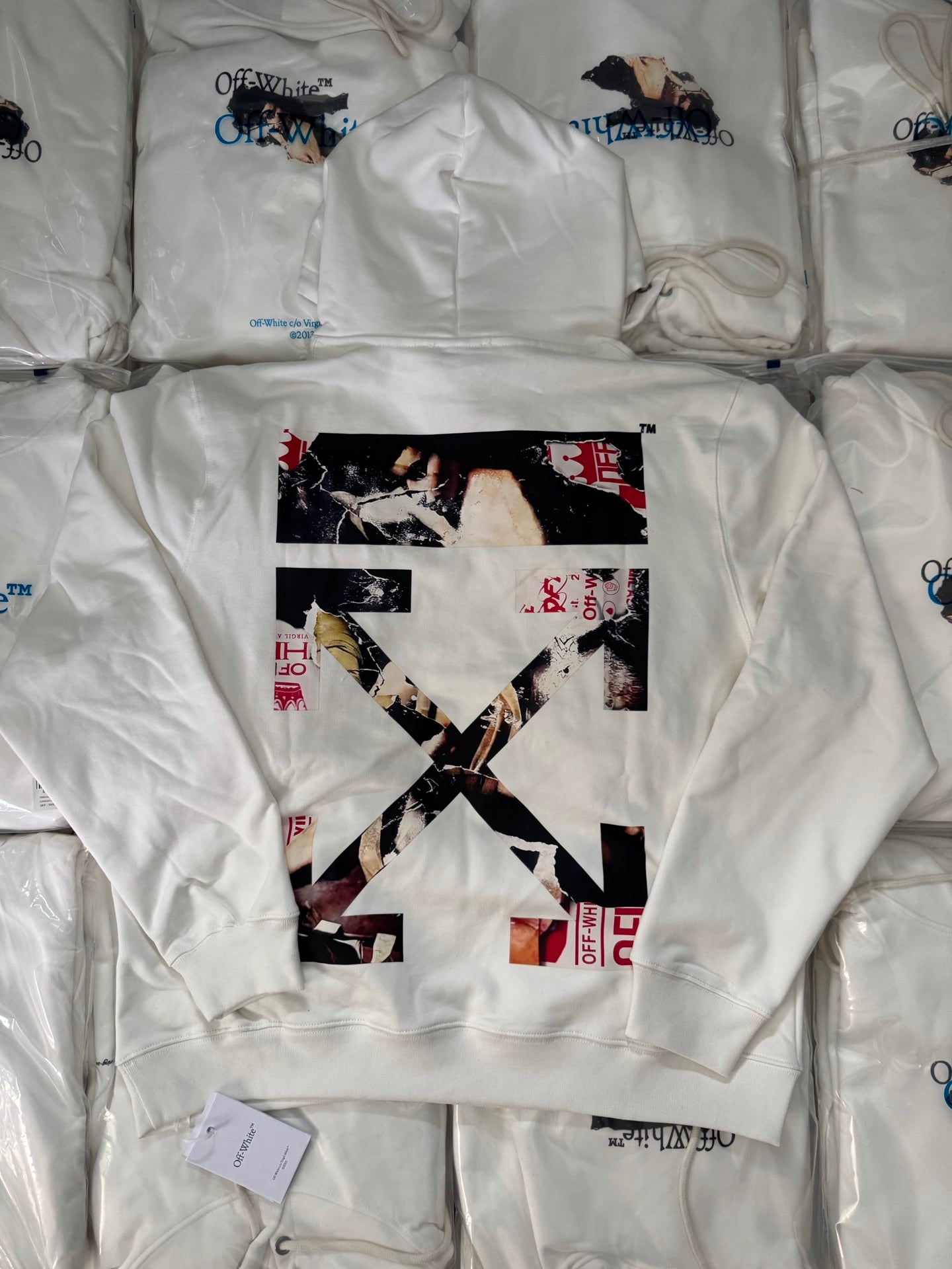 Off-White Paint Arrow Skate Hoodie