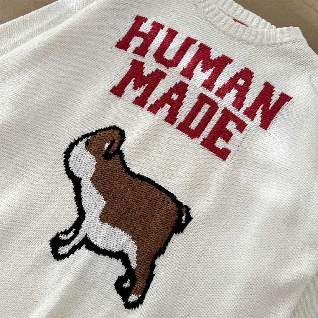 Human Made Knit Sweatshirt 'Navy'