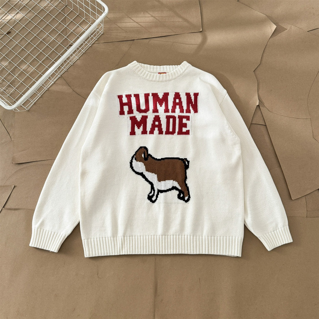 Human Made Knit Sweatshirt 'Navy'