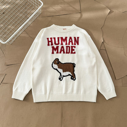 Human Made Knit Sweatshirt 'Navy'