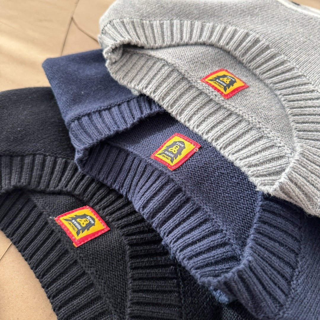 HUMAN MADE x KAWS Made Knit Sweater "Navy"