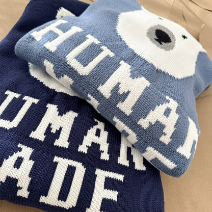 "HUMAN MADE" Men's Long Sleeve Knit