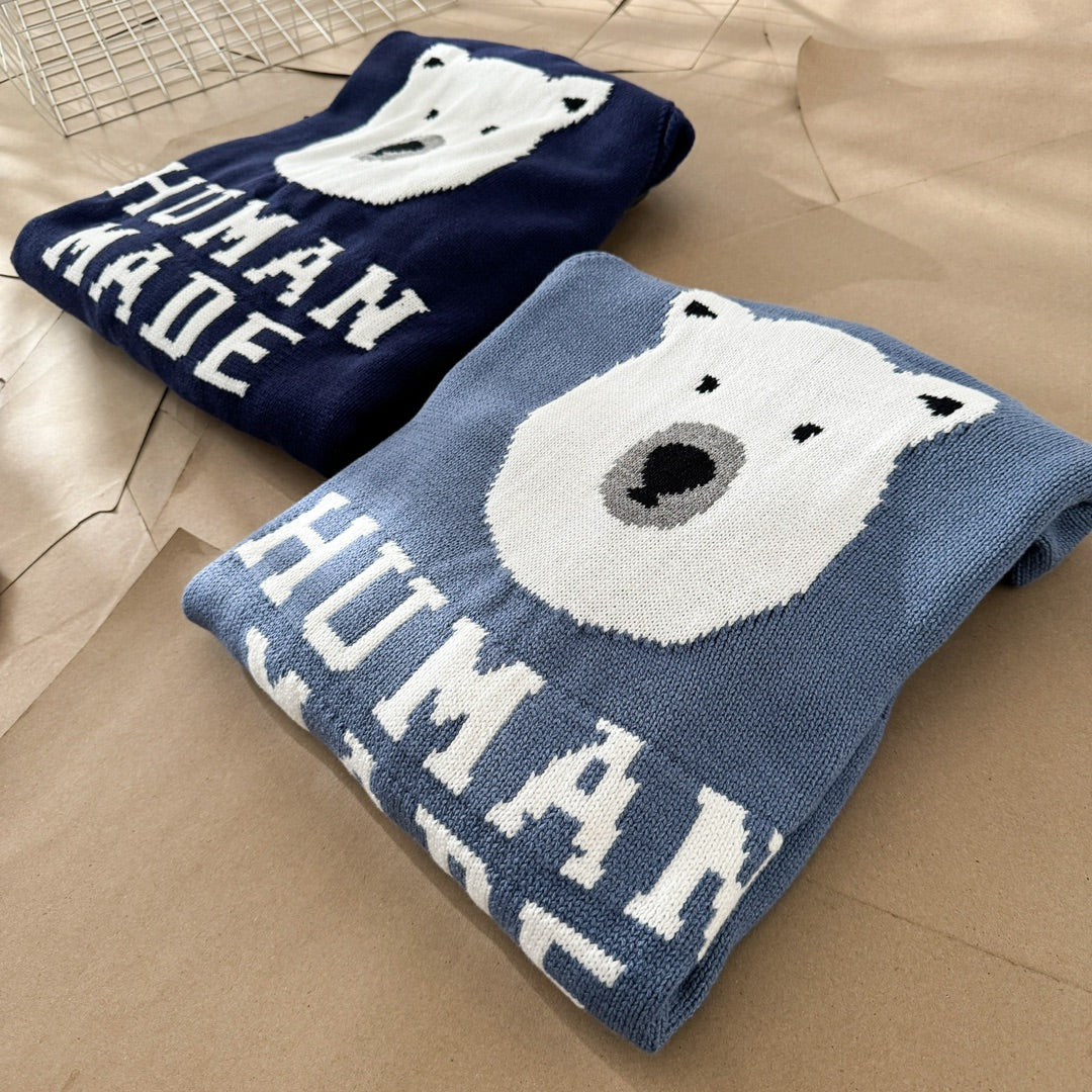 "HUMAN MADE" Men's Long Sleeve Knit