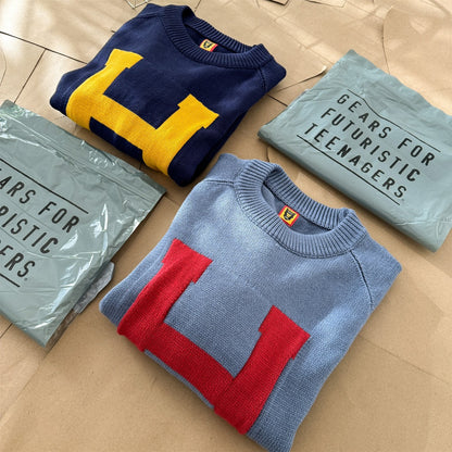 "HUMAN MADE" Men's Long Sleeve Knit