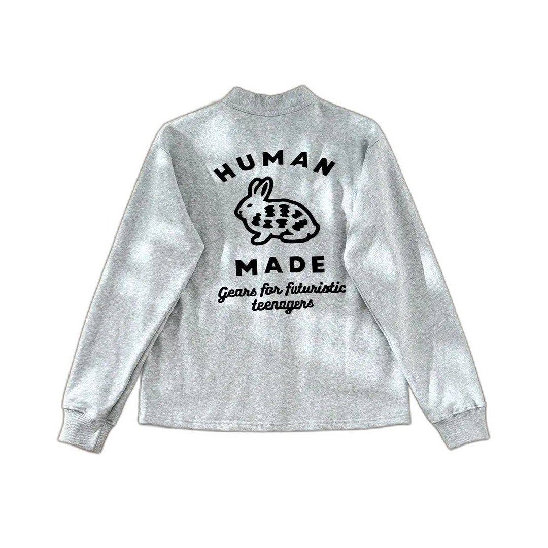 Human Made Sweatshirt Cardigan 'Grey'