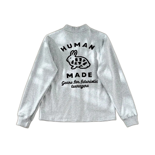 Human Made Sweatshirt Cardigan 'Grey'
