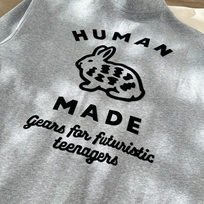 Human Made Sweatshirt Cardigan 'Grey'