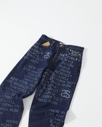 Stussy Big OL’ Jean City Link Denim