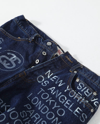 Stussy Big OL’ Jean City Link Denim