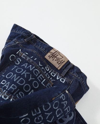Stussy Big OL’ Jean City Link Denim