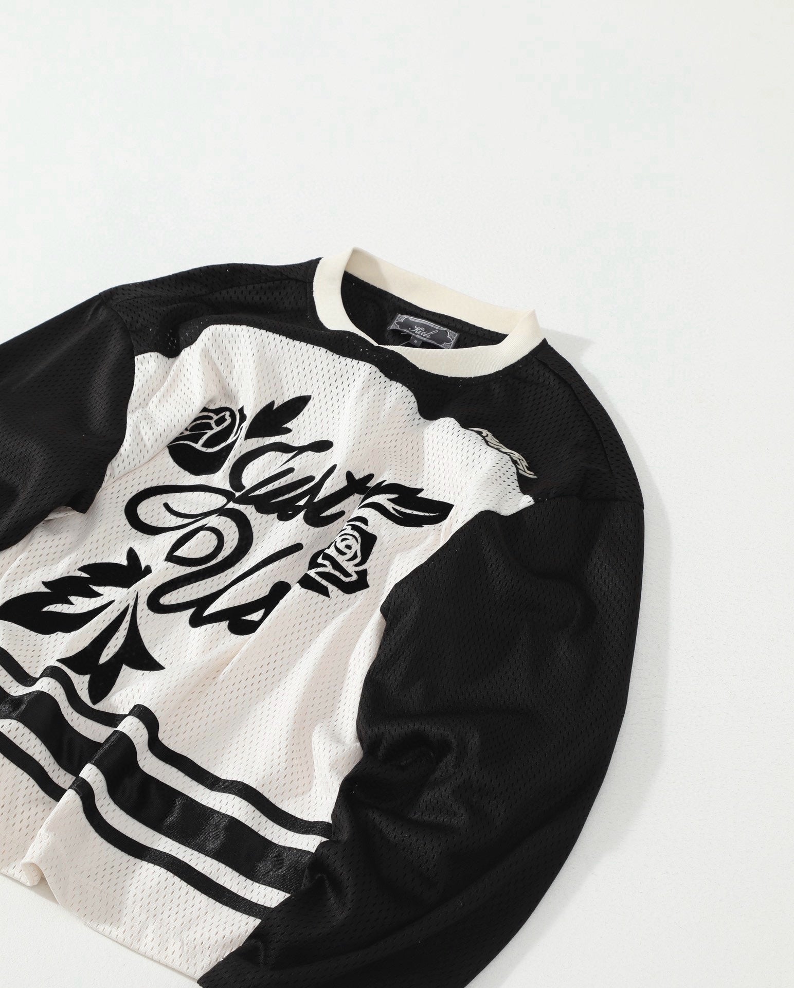 Kith Malik Long-Sleeve Mesh Jersey 'Sandrift'