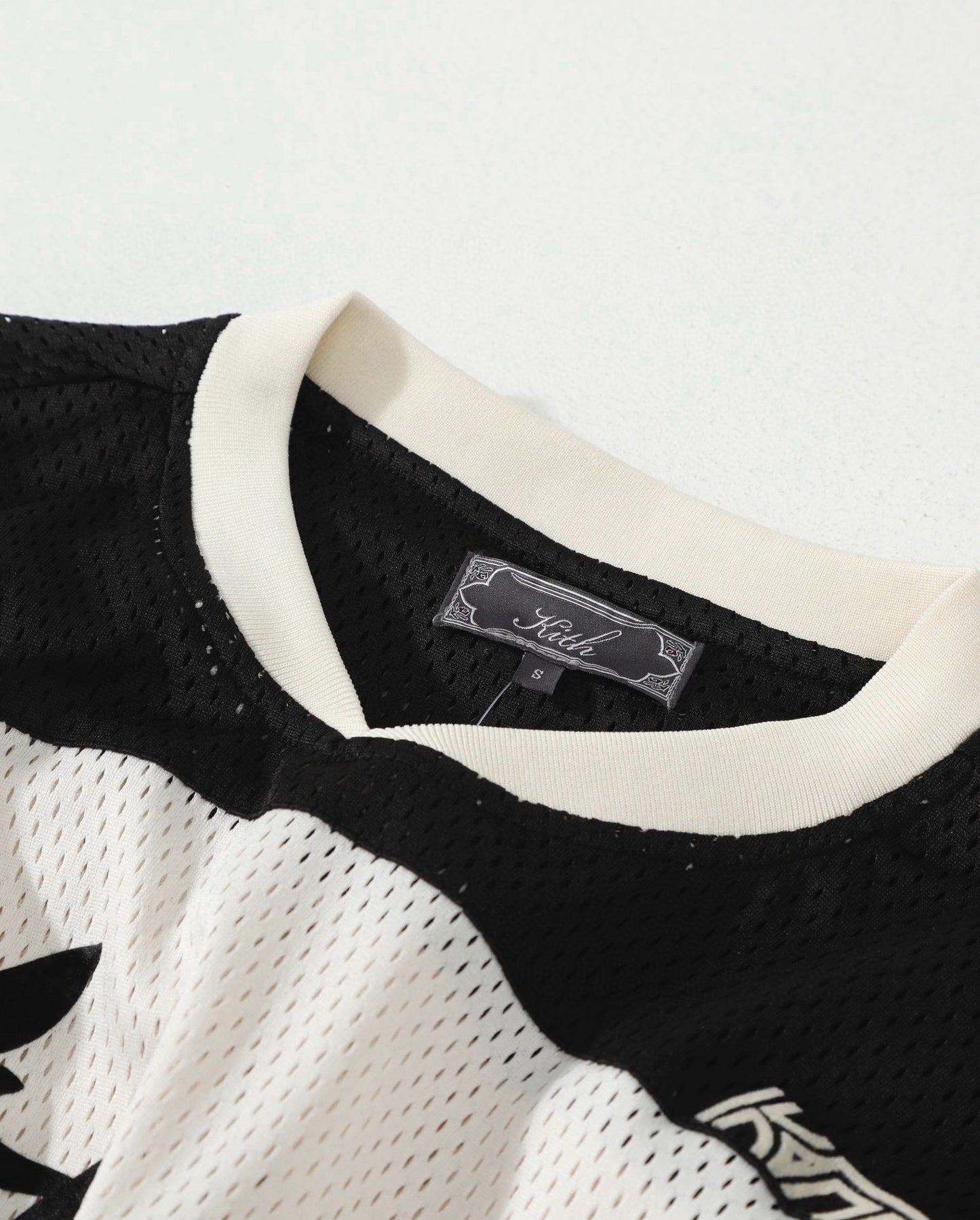 Kith Malik Long-Sleeve Mesh Jersey 'Sandrift'