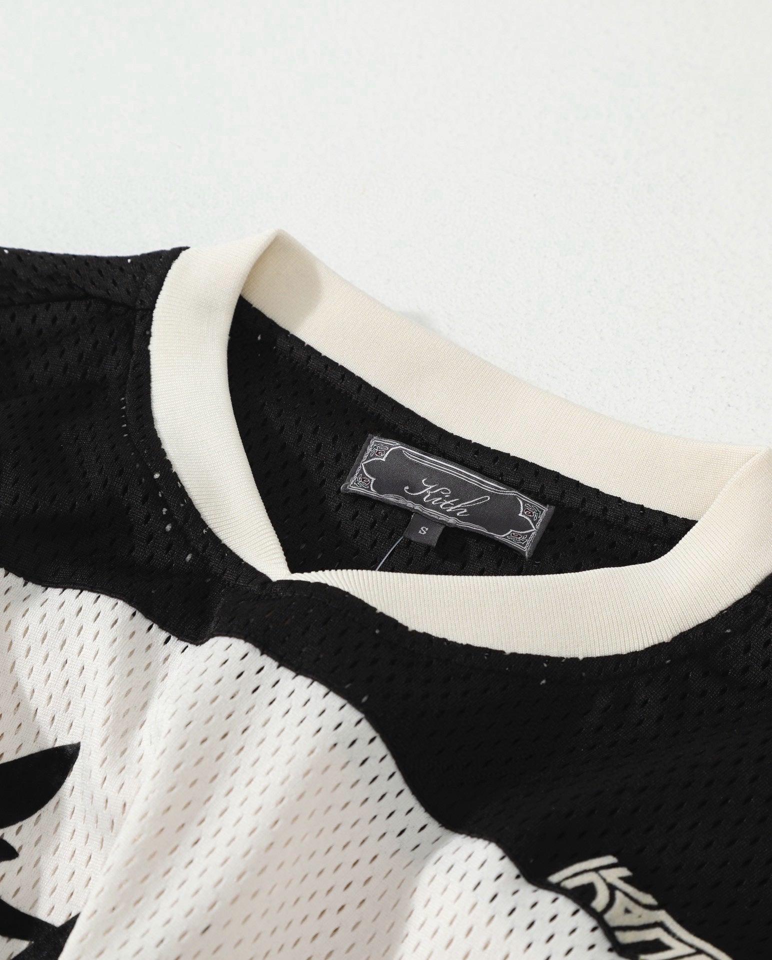 Kith Malik Long-Sleeve Mesh Jersey 'Sandrift'