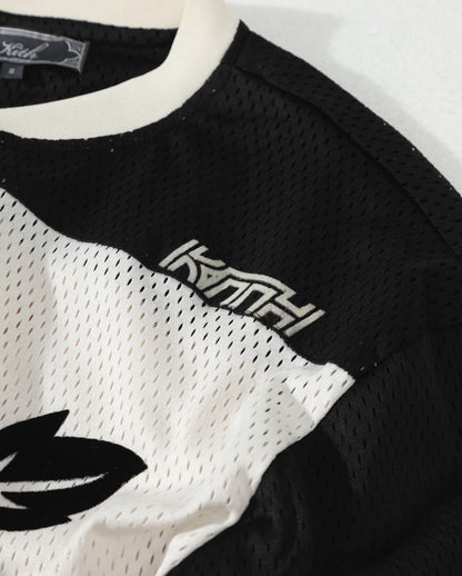 Kith Malik Long-Sleeve Mesh Jersey 'Sandrift'