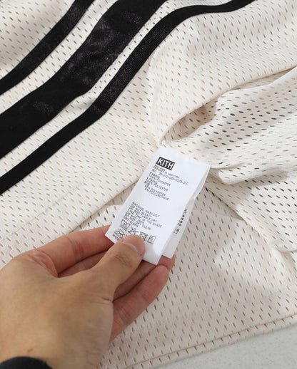 Kith Malik Long-Sleeve Mesh Jersey 'Sandrift'