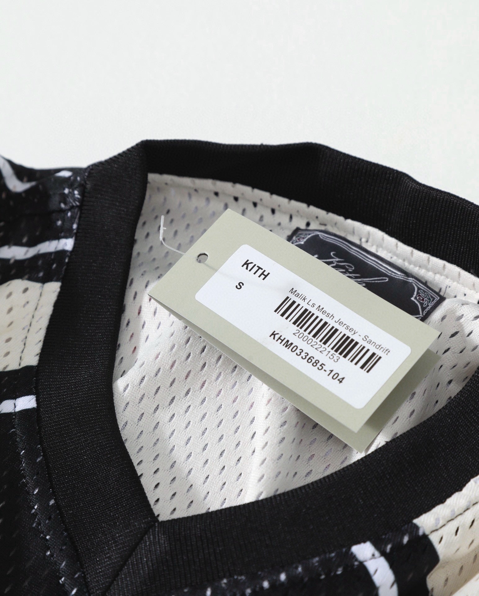 Kith Moto Mesh Long Sleeve Donovan Tee - Black