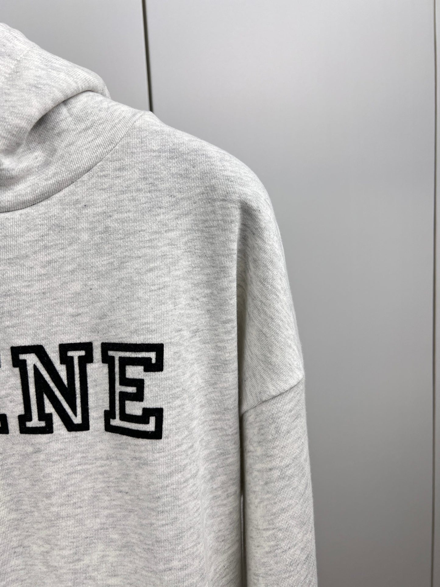 CELINE LOOSE HOODIE IN COTTON FLEECE