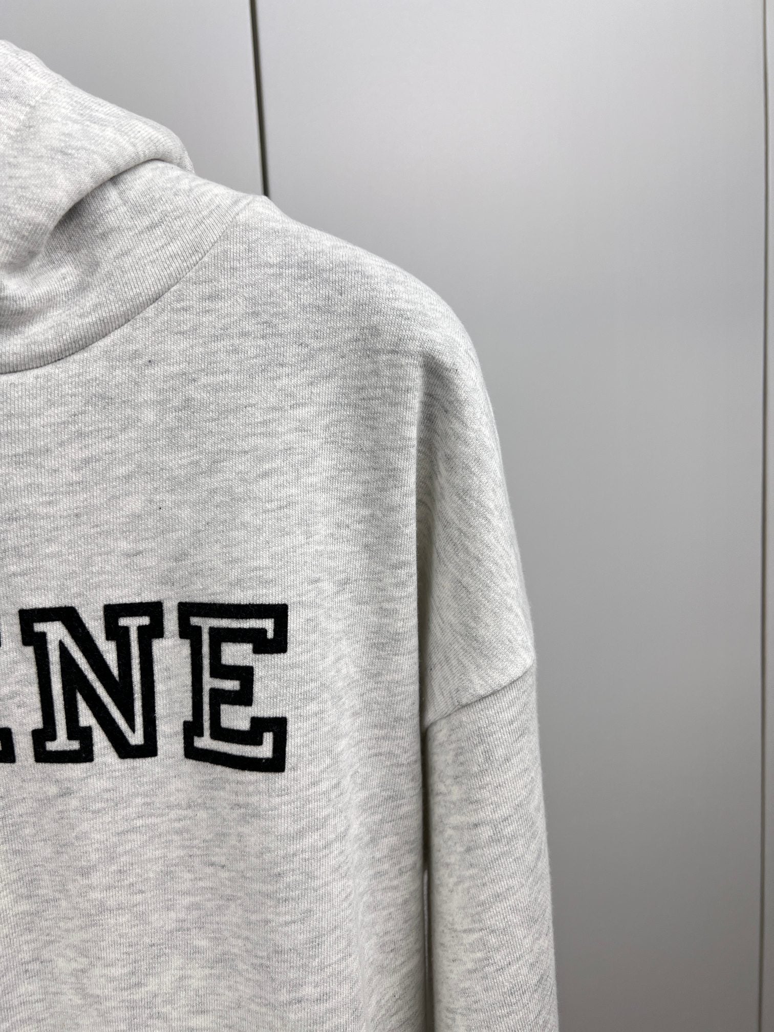 CELINE LOOSE HOODIE IN COTTON FLEECE