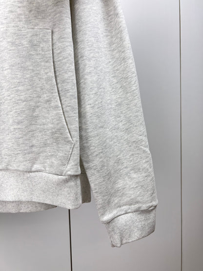 CELINE LOOSE HOODIE IN COTTON FLEECE
