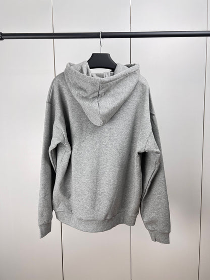 CELINE LOOSE HOODIE IN COTTON FLEECE