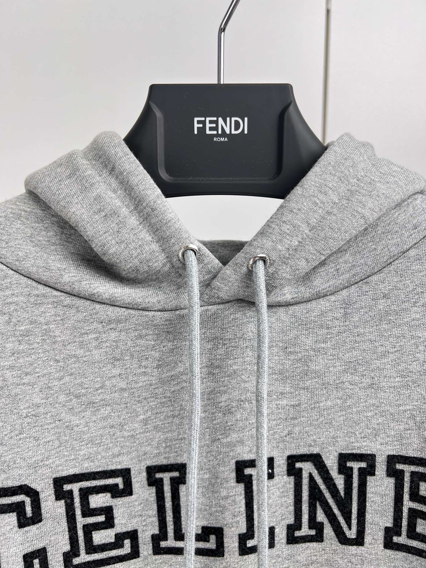 CELINE LOOSE HOODIE IN COTTON FLEECE