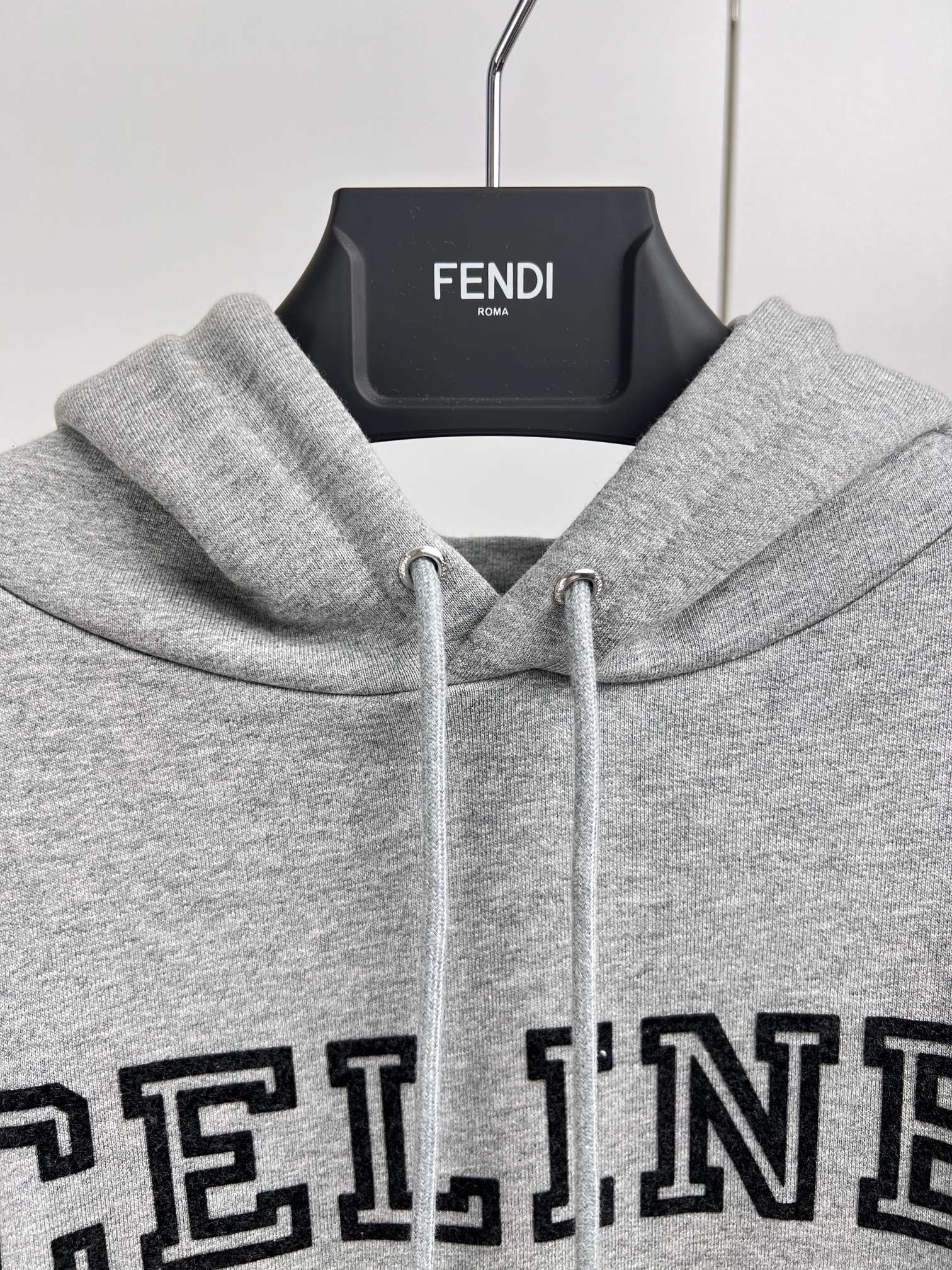 CELINE LOOSE HOODIE IN COTTON FLEECE