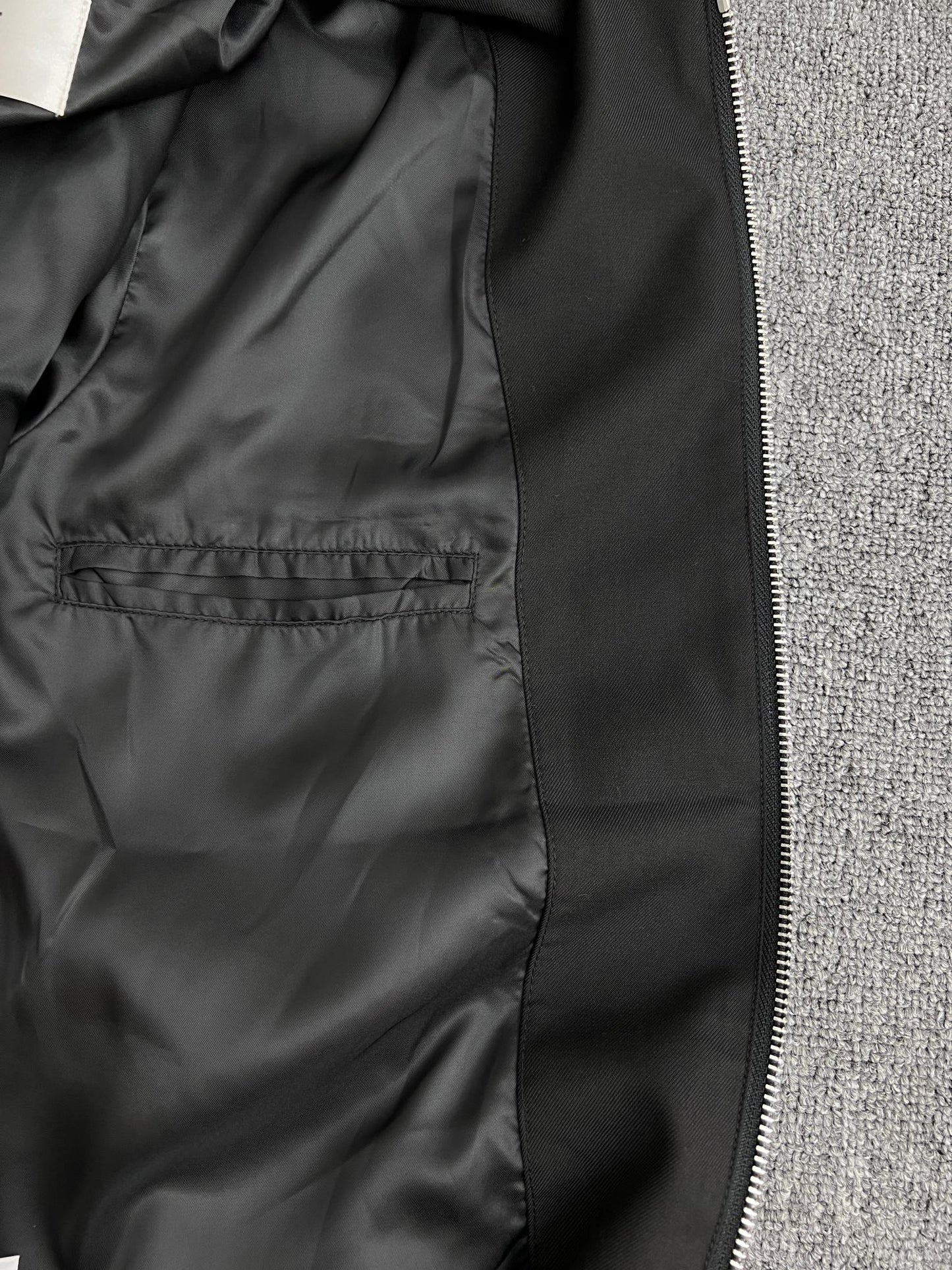 CELINE Blouson in Cotton and Wool Gabardine