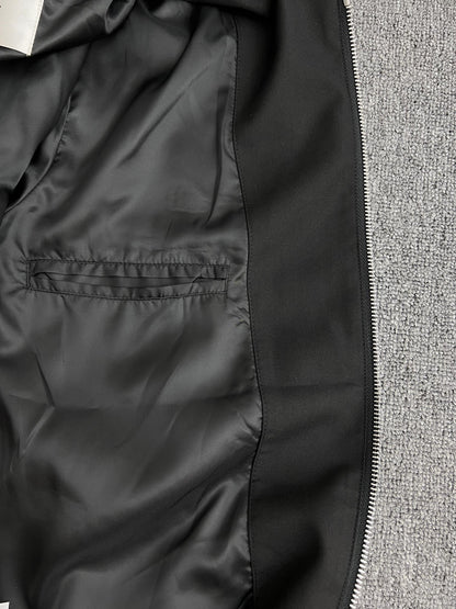 CELINE Blouson in Cotton and Wool Gabardine