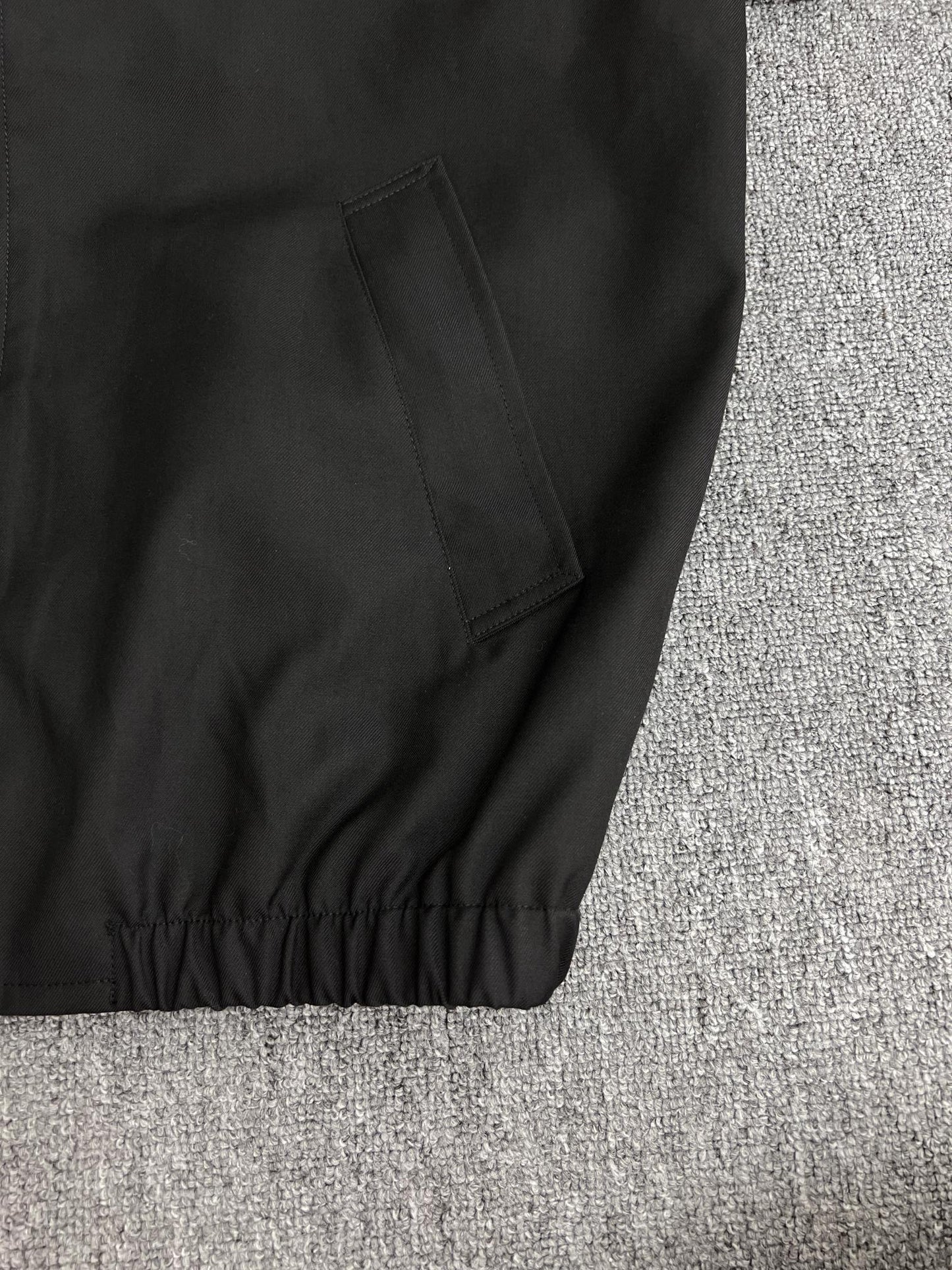 CELINE Blouson in Cotton and Wool Gabardine