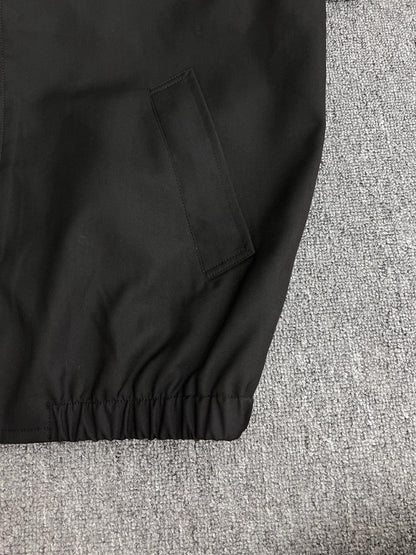 CELINE Blouson in Cotton and Wool Gabardine