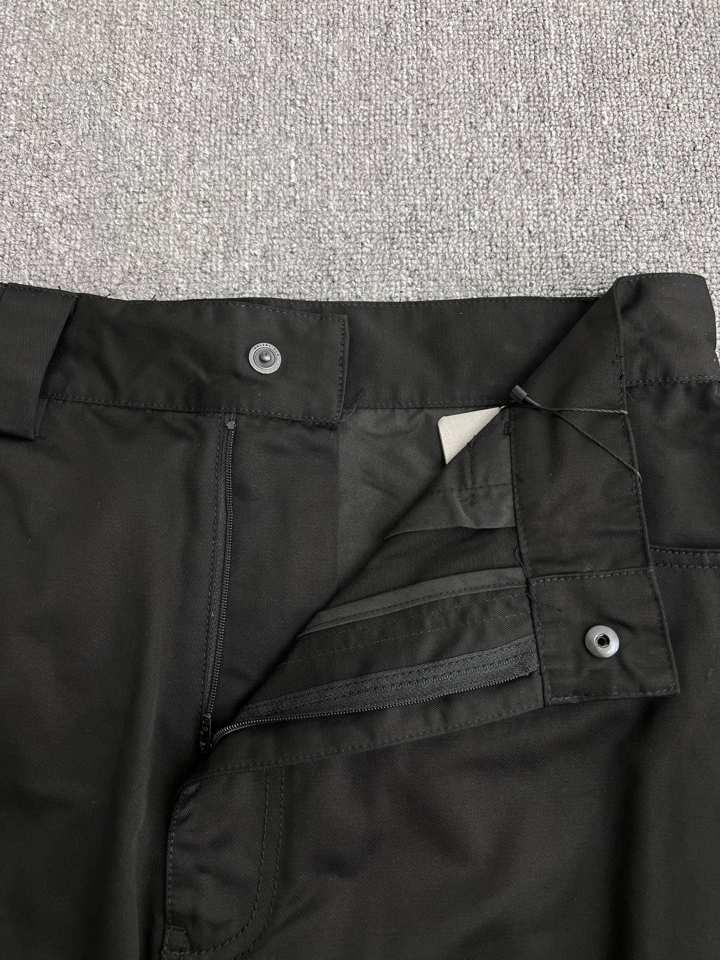 BALENCIAGA Men's Workwear Utility Pants "Black"
