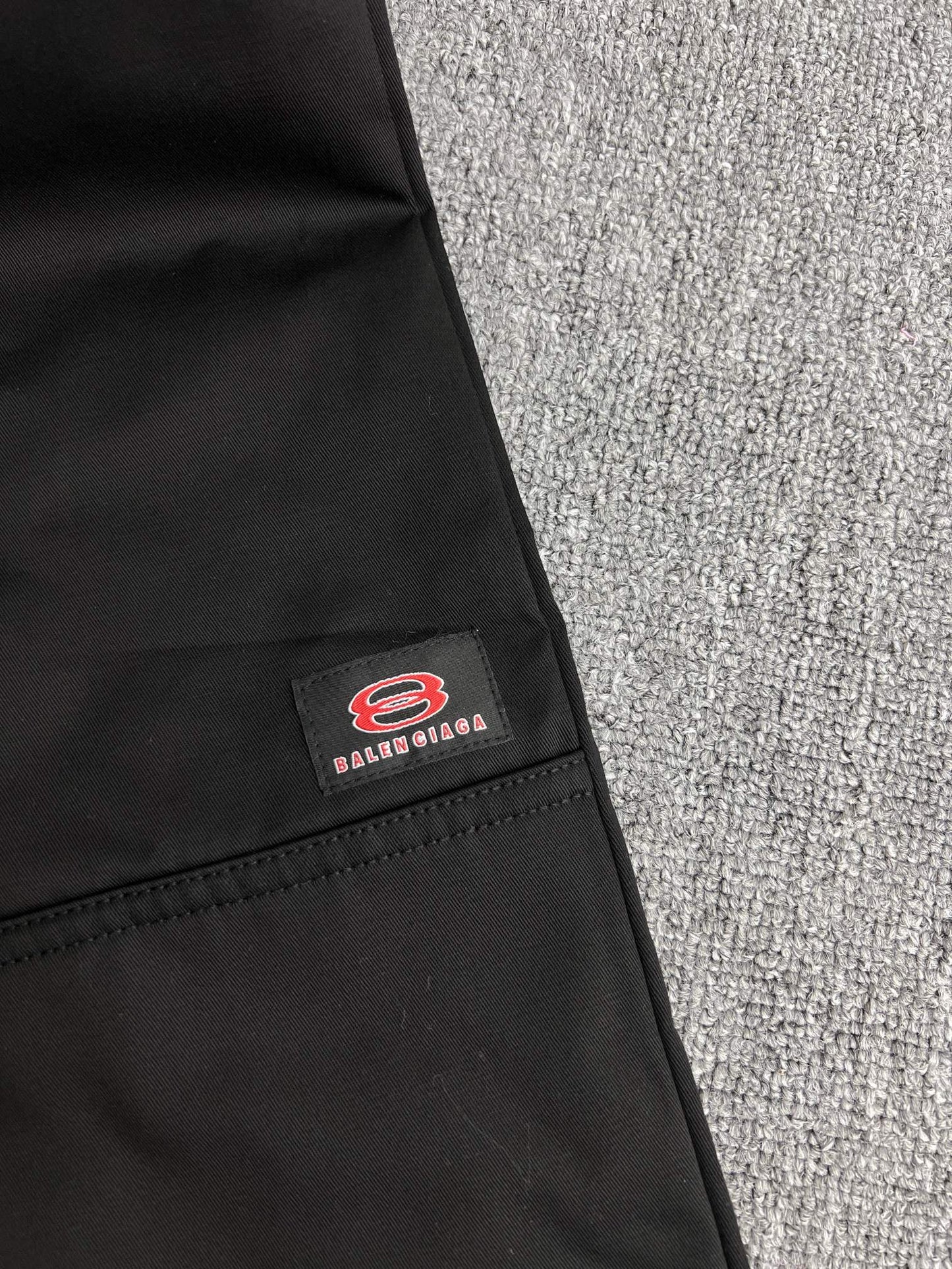 BALENCIAGA Men's Workwear Utility Pants "Black"