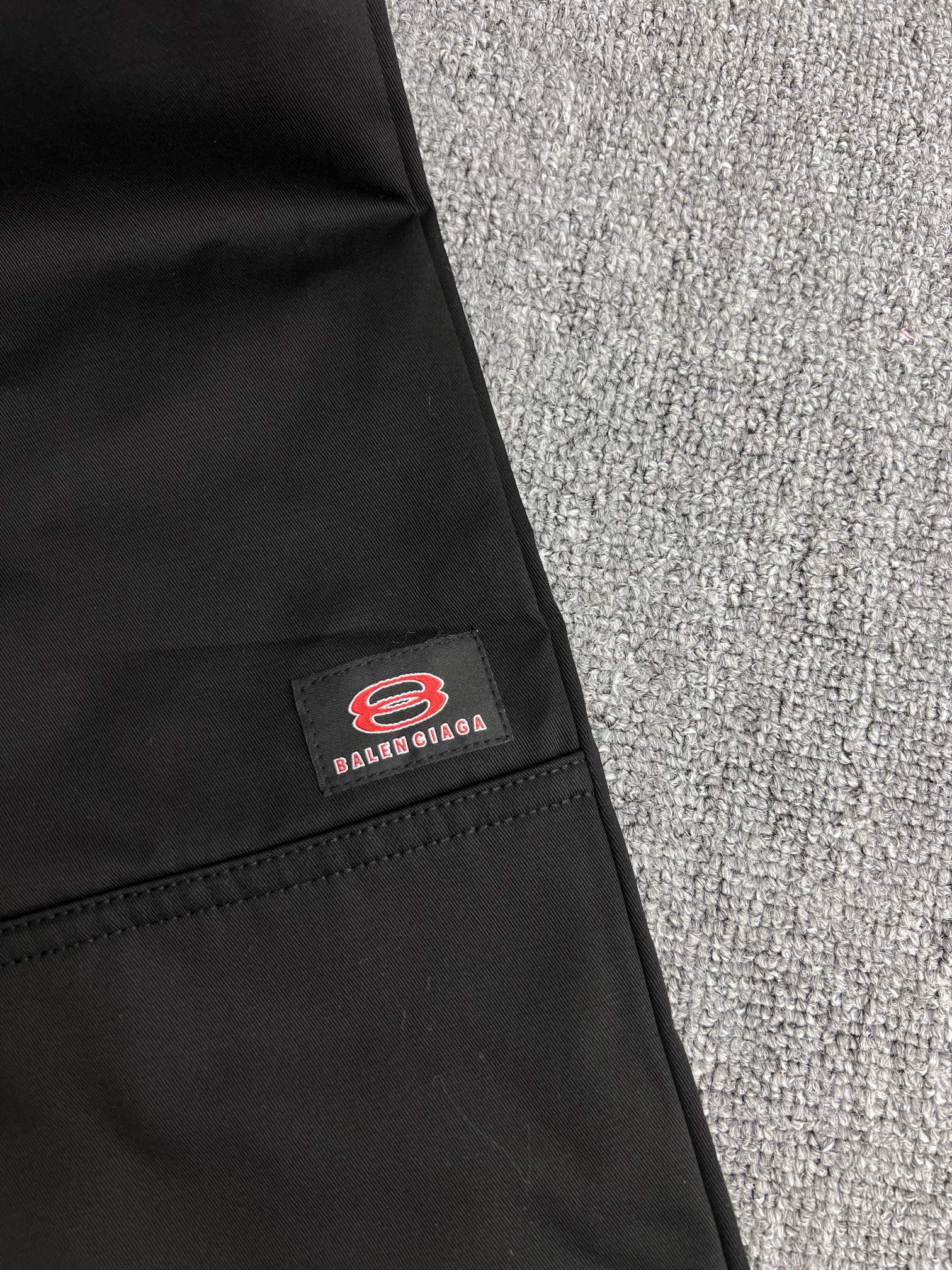 BALENCIAGA Men's Workwear Utility Pants "Black"