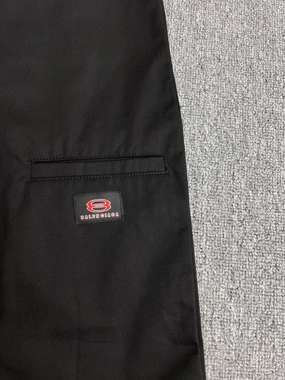 BALENCIAGA Men's Workwear Utility Pants "Black"