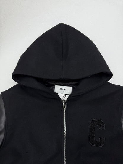 CELINE teddy jacket in double-faced wool