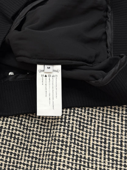 Chrome Hearts Logo-Embroidered Velour Zip-Up Track Jacket