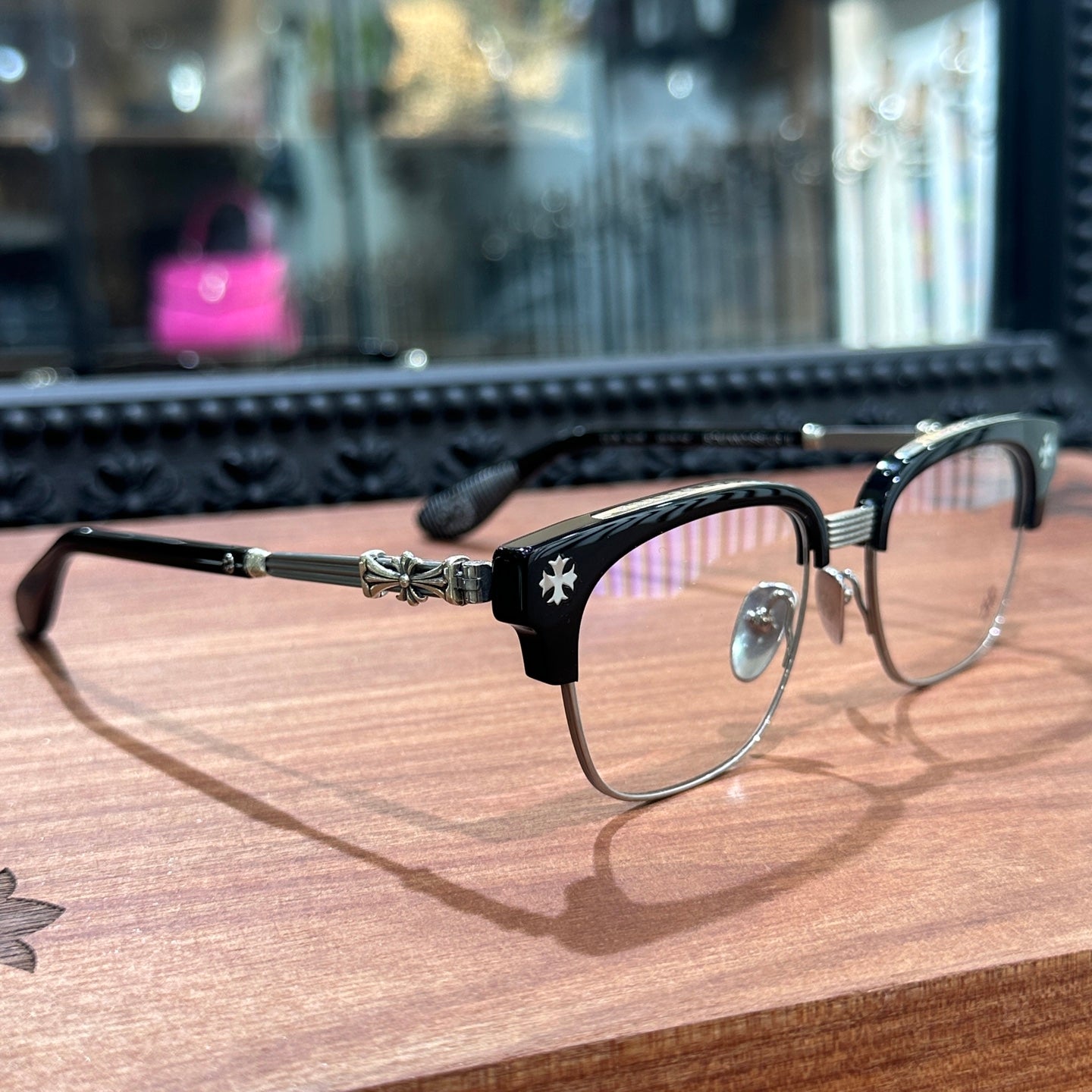 Chrome Hearts Bonennoisseur II Black Brushed Silver